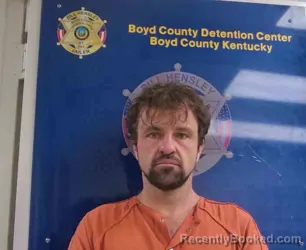 Mugshot of DERICK RICHARDSON booked in Boyd County, Kentucky on June 5, 2026