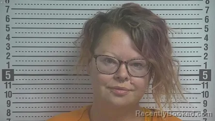 Mugshot of Andrea Belle Collins booked in Boyle County, Kentucky on October 19, 2026