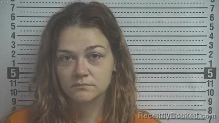 Mugshot of Ariel Paige Hardesty booked in Boyle County, Kentucky on October 12, 2026