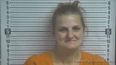Mugshot of Brandi Nicole Harmon booked in Boyle County, Kentucky on September 25, 2026