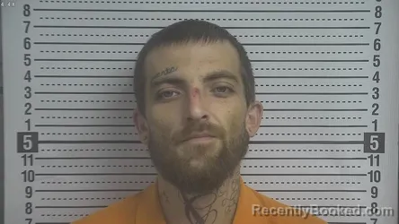 Mugshot of Caleb Storm Childers booked in Boyle County, Kentucky on October 22, 2026