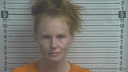 Mugshot of Chasity Renee Luttrell booked in Boyle County, Kentucky on October 20, 2026