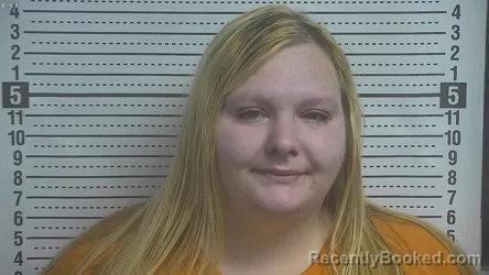 Mugshot of CANDACE LEEIA THOMPSON booked in Boyle County, Kentucky on April 8, 2026