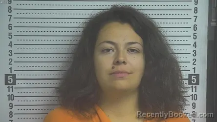 Mugshot of Destiny Brooke Cousineau booked in Boyle County, Kentucky on October 21, 2026