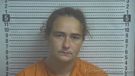 Mugshot of Felicia Halcomb booked in Boyle County, Kentucky on August 11, 2026