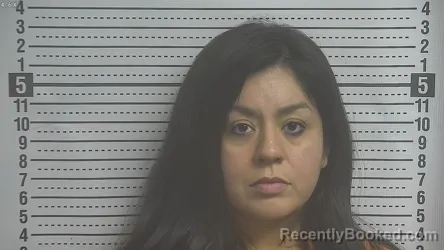 Mugshot of Gabriela Martinez booked in Boyle County, Kentucky on August 16, 2026