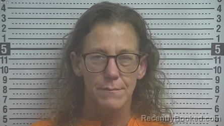 Mugshot of Heather Renee Glass booked in Boyle County, Kentucky on August 1, 2026