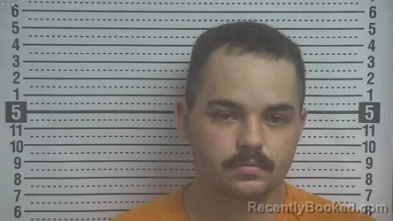 Mugshot of Hunter Wayne Perry booked in Boyle County, Kentucky on October 11, 2026