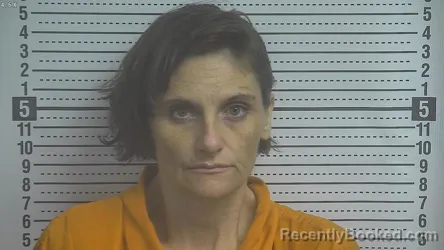 Mugshot of Jessica Rose Whitaker booked in Boyle County, Kentucky on October 9, 2026