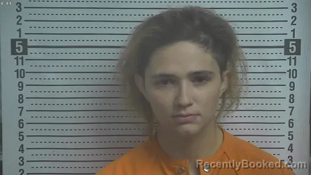 Mugshot of Kaitlyn Rosa Kidd booked in Boyle County, Kentucky on September 26, 2026