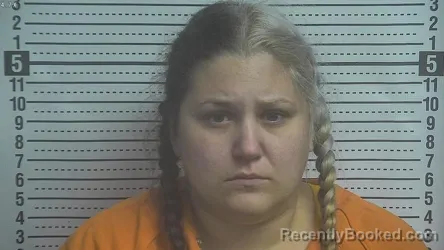 Mugshot of Morgan Jo Hayhurst booked in Boyle County, Kentucky on October 23, 2026