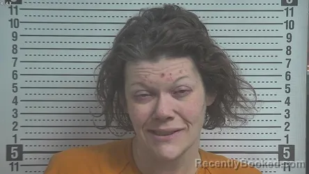 Mugshot of MEGAN NICHOLE JONES booked in Boyle County, Kentucky on March 24, 2026