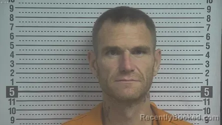 Mugshot of Mitchell Dale Whitaker booked in Boyle County, Kentucky on October 7, 2026