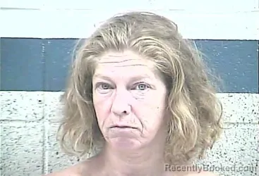 Mugshot of April Dawn Brooks booked in Breckinridge County, Kentucky on August 19, 2026