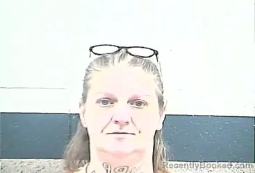 Mugshot of ANDREA LYNN FAUST booked in Breckinridge County, Kentucky on April 20, 2026