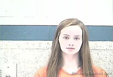 Mugshot of ALIVIA TAYLOR-FRANCES GRIMES booked in Breckinridge County, Kentucky on May 21, 2026