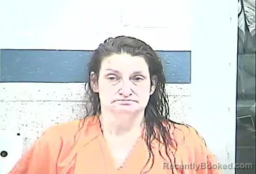 Mugshot of ANGELA MARIE MILBY booked in Breckinridge County, Kentucky on April 27, 2026