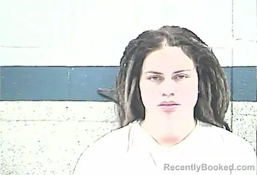 Mugshot of Allie Cecilia Zamora booked in Breckinridge County, Kentucky on August 11, 2026