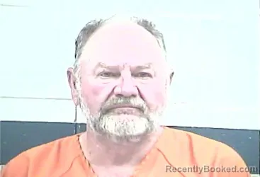Mugshot of BARRY CHARLES HINTON booked in Breckinridge County, Kentucky on May 9, 2026