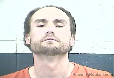 Mugshot of Brandon Nicholas Roberts booked in Breckinridge County, Kentucky on August 15, 2026