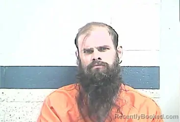Mugshot of James Robert Kelly booked in Breckinridge County, Kentucky on August 14, 2026