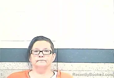 Mugshot of Jennifer Mae Lackey booked in Breckinridge County, Kentucky on August 25, 2026