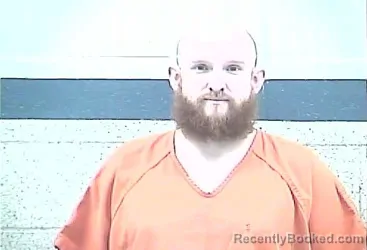 Mugshot of JAMES TYLER RHODES booked in Breckinridge County, Kentucky on July 6, 2026