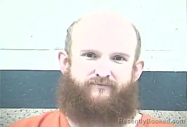 Mugshot of James Tyler Rhodes booked in Breckinridge County, Kentucky on August 17, 2026