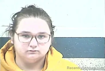 Mugshot of Kara Lynn Danielle Applegate booked in Breckinridge County, Kentucky on October 21, 2026