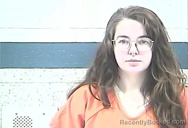 Mugshot of KENNEDY ELIZABETH ROMINES booked in Breckinridge County, Kentucky on July 6, 2026