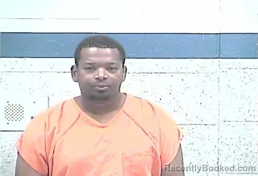 Mugshot of Montez Kentrell Brown booked in Breckinridge County, Kentucky on October 24, 2026