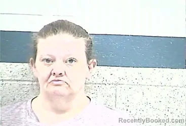 Mugshot of MARY ELIZABETH GREER booked in Breckinridge County, Kentucky on May 13, 2026