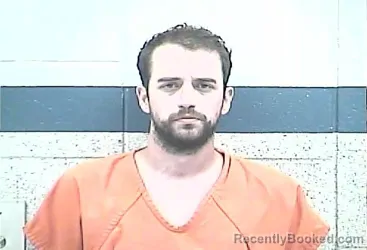 Mugshot of Troy Austin Rafferty booked in Breckinridge County, Kentucky on August 7, 2026