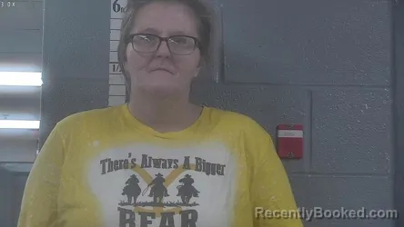 Mugshot of AMY ALLEN booked in Bullitt County, Kentucky on April 24, 2026