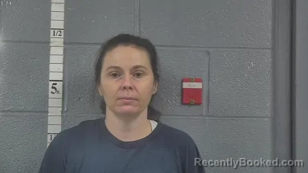 Mugshot of Amanda Kate Gibson booked in Bullitt County, Kentucky on September 1, 2026