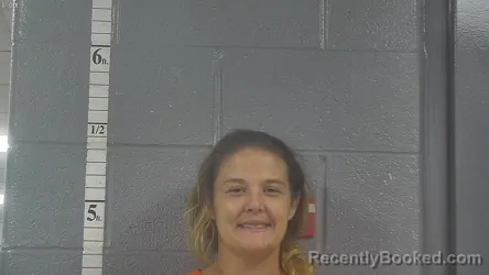 Mugshot of Ashley Keeling booked in Bullitt County, Kentucky on September 8, 2026