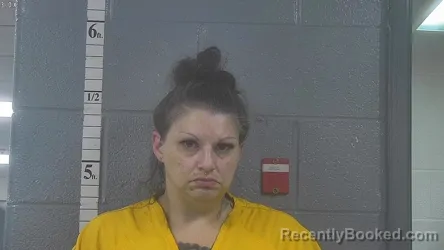 Mugshot of Amber M Mccurdy booked in Bullitt County, Kentucky on September 24, 2026