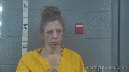 Mugshot of Ashley Sostenes booked in Bullitt County, Kentucky on September 7, 2026