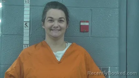Mugshot of Brittany Michelle Kimball booked in Bullitt County, Kentucky on August 25, 2026