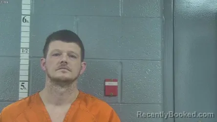 Mugshot of CHAD RYAN DOWNS booked in Bullitt County, Kentucky on July 13, 2026