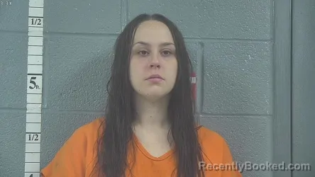 Mugshot of DESTINIE MARIE BLUNK booked in Bullitt County, Kentucky on June 17, 2026