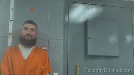 Mugshot of DUSTIN LEE COX booked in Bullitt County, Kentucky on March 11, 2026