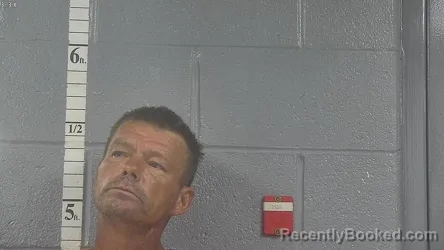 Mugshot of Gary Lee Cain booked in Bullitt County, Kentucky on August 16, 2026