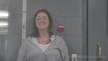 Mugshot of HARLEY RAYANN JODY booked in Bullitt County, Kentucky on March 20, 2026