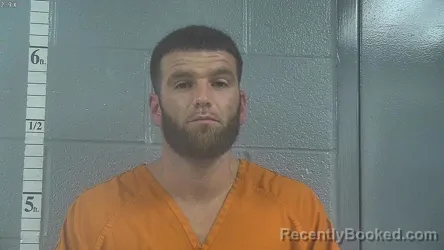 Mugshot of JORDAN LEE HORSLEY booked in Bullitt County, Kentucky on March 23, 2026