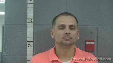 Mugshot of Justin M Newman booked in Bullitt County, Kentucky on August 21, 2026