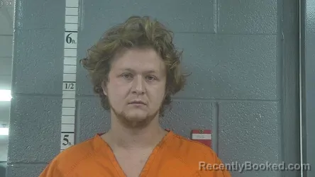 Mugshot of Jarod Wayne Powell booked in Bullitt County, Kentucky on August 20, 2026