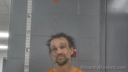 Mugshot of Jason Lynn Simpson booked in Bullitt County, Kentucky on July 28, 2026
