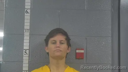 Mugshot of Kasey Gribbins booked in Bullitt County, Kentucky on September 9, 2026