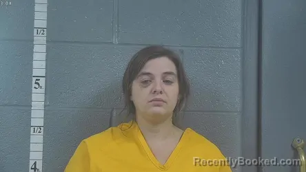 Mugshot of Mackenzie Rose Hefner booked in Bullitt County, Kentucky on September 24, 2026